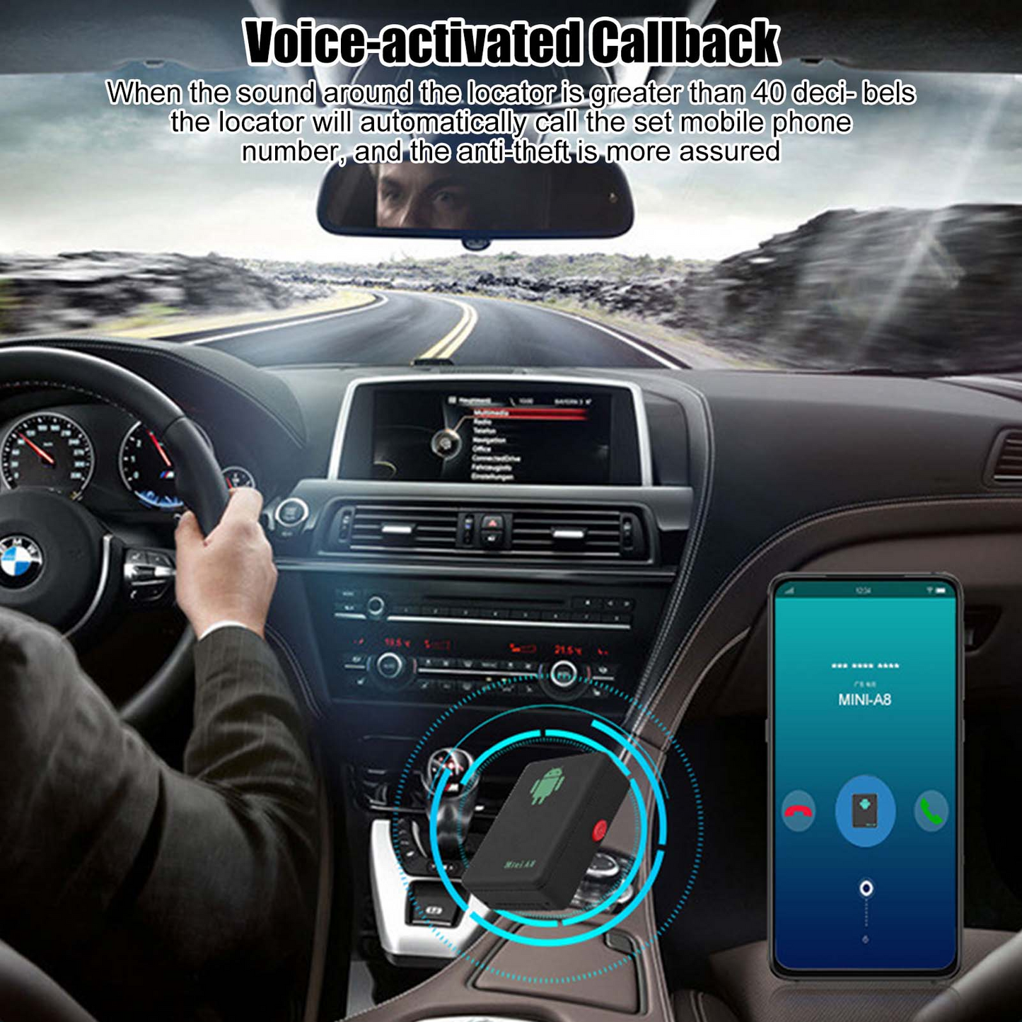 Mini traceur GPS pour voiture
