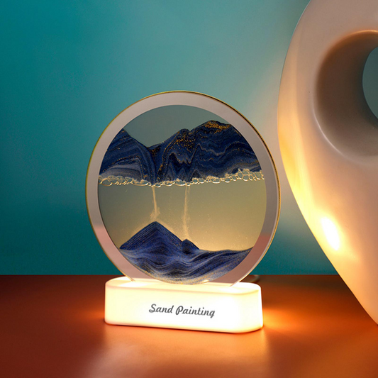 Veilleuse 3D ronde dynamique pour décoration