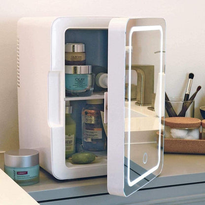 Mini réfrigérateur portable pour le maquillage et les cosmétiques