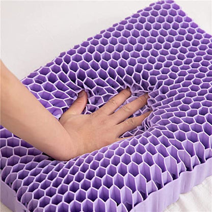 Oreiller orthopédique sans pression pour adultes, doux pour la peau et lavable