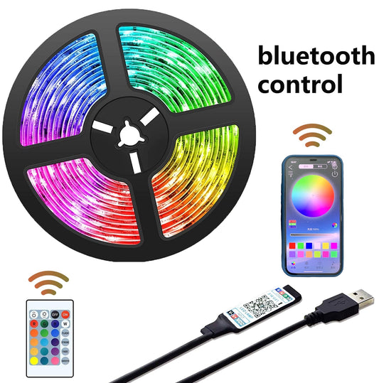 Bandes lumineuses à LED multicolores