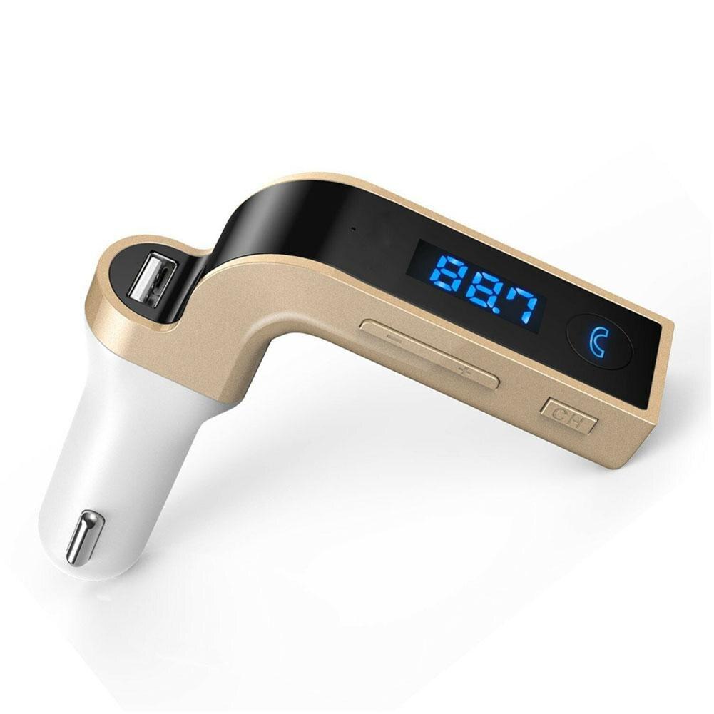 Kit émetteur FM sans fil pour voiture avec chargement de voiture USB