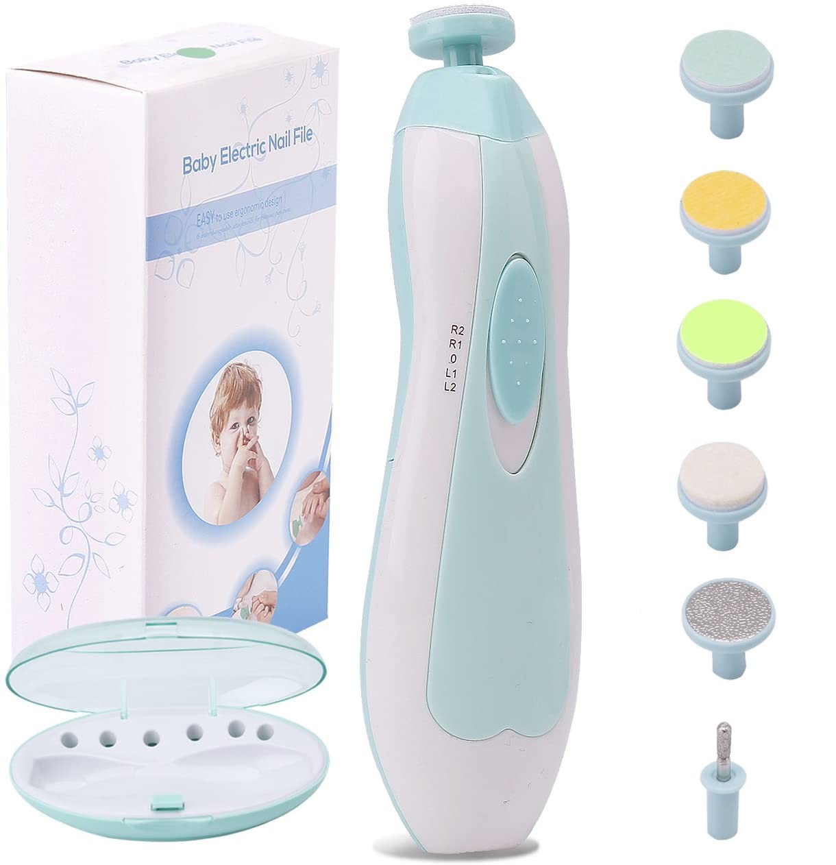 Coupe-ongles électrique multifonctionnel pour enfants et adultes