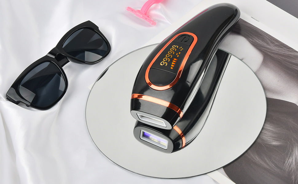Appareil d'épilation laser pour femmes et hommes, élimine définitivement les poils